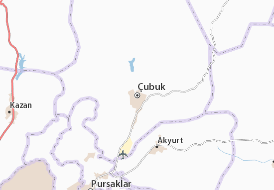 Karte Stadtplan Çubuk