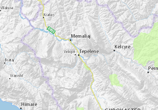Mapa Tepelenë