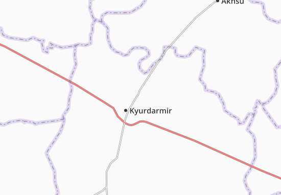 Karte Stadtplan Shykhymly