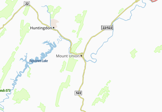 Mapa Mount Union