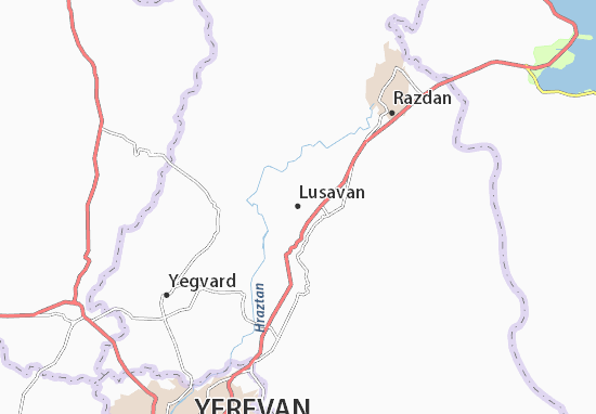 Mapa Lusavan