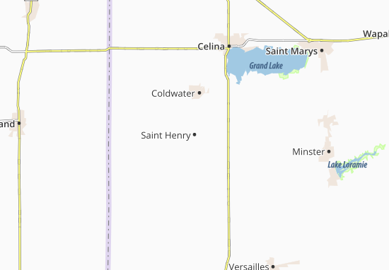 Mapa Saint Henry