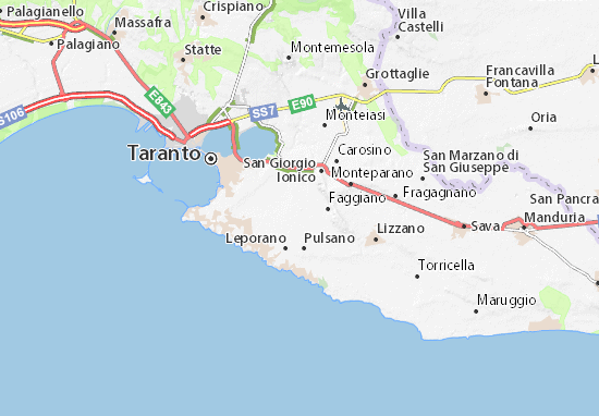 Masseria Nisi Map