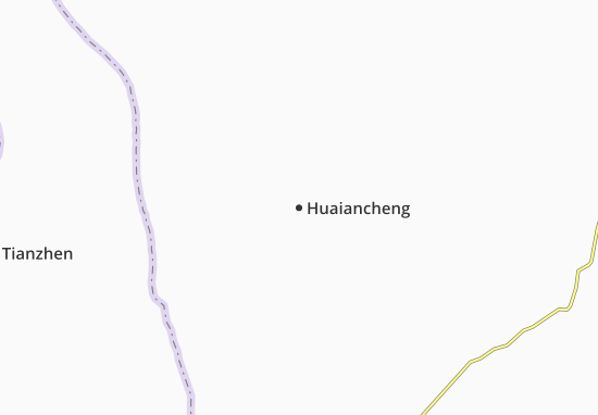 Karte Stadtplan Huaiancheng