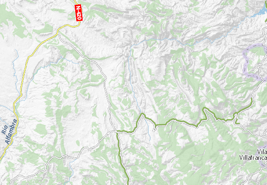 Mapa Miravete de la Sierra