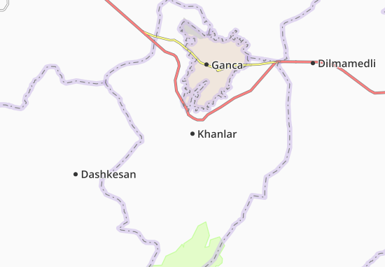 Karte Stadtplan Khanlar