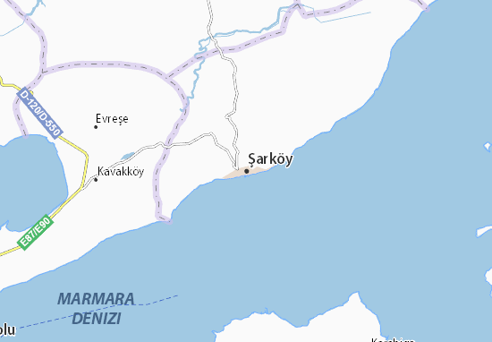 Mapa Şarköy