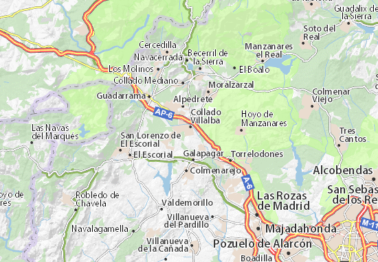 Mapa La Coruña