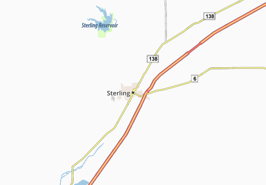 Mapa Sterling