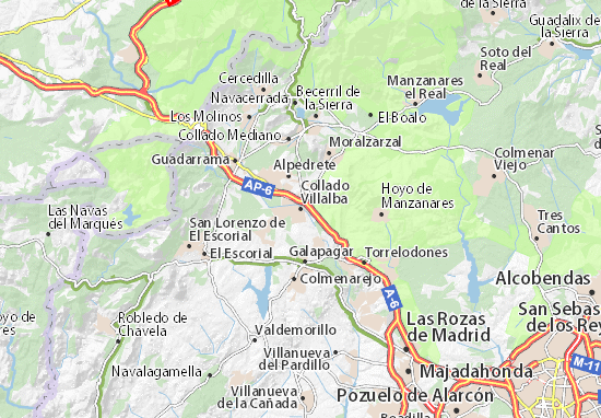Collado Villalba Map