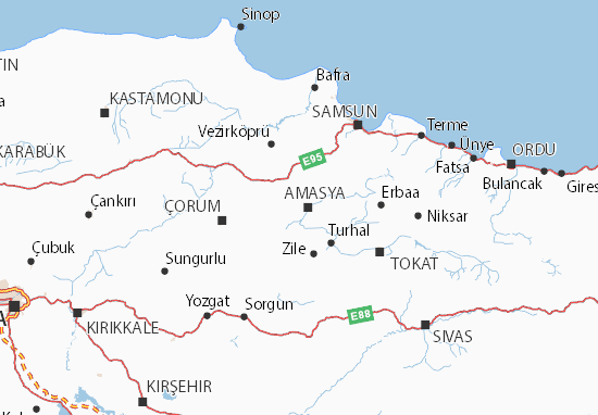 Mappe-Piantine Amasya