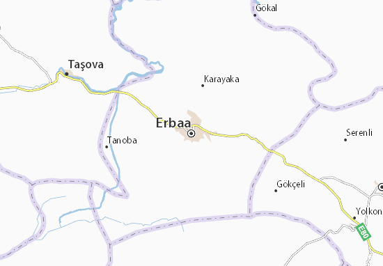 Erbaa Map