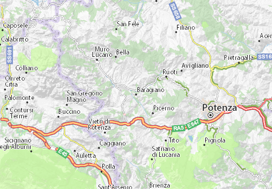 Baragiano Map