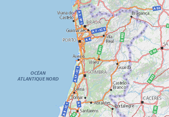 Mapa Aveiro