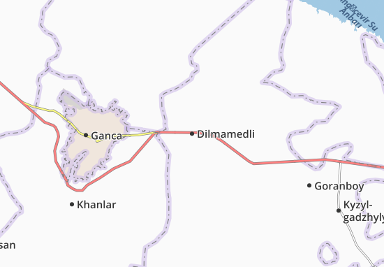 Mapa Dilmamedli
