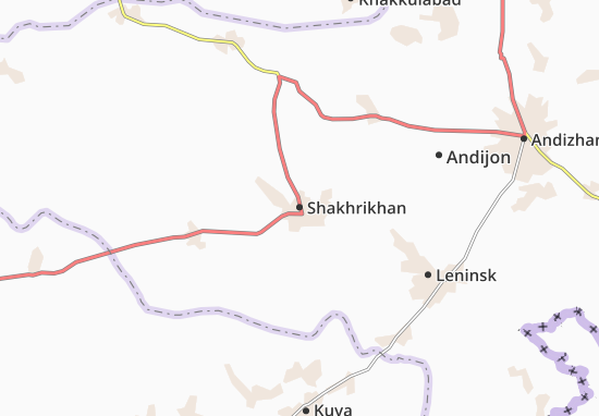 Carte-Plan Shakhrikhan