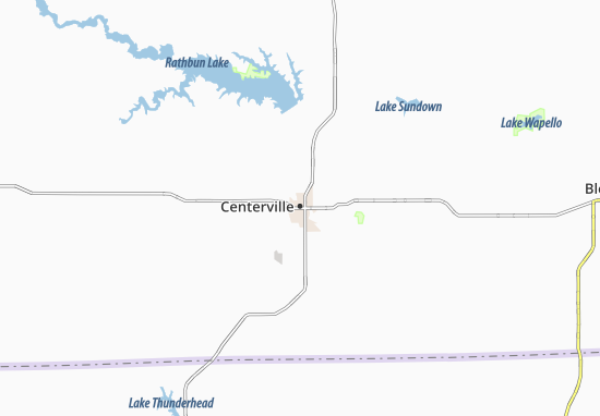 Mapa Centerville