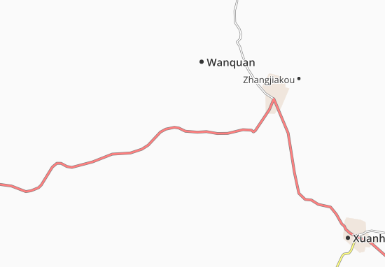 Karte Stadtplan Kongjiazhuang