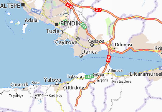 Darıca Map