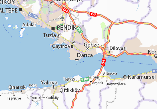 Kazımkarabekir Map