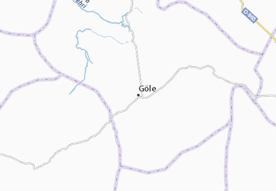 Göle Map
