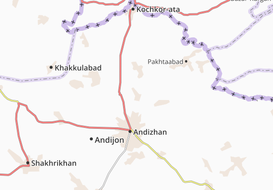 Karte Stadtplan Chumbagish