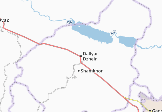 Mapa Dallyar Dzheir