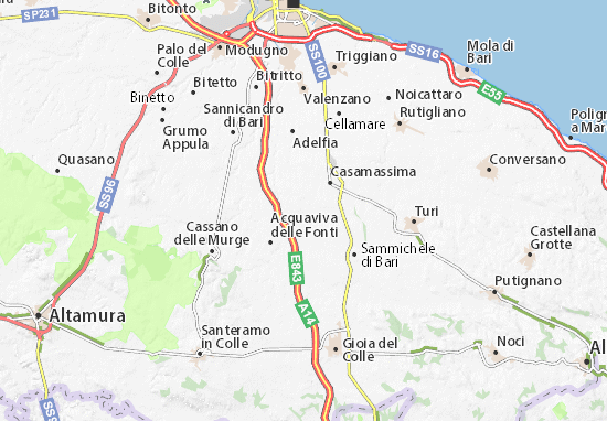 Masseria Gaudenzio Map