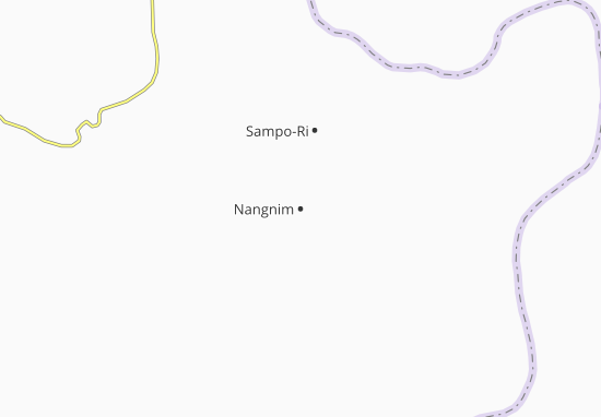 Mapa Nangnim