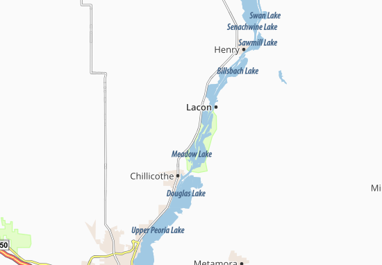 Karte Stadtplan Hopewell