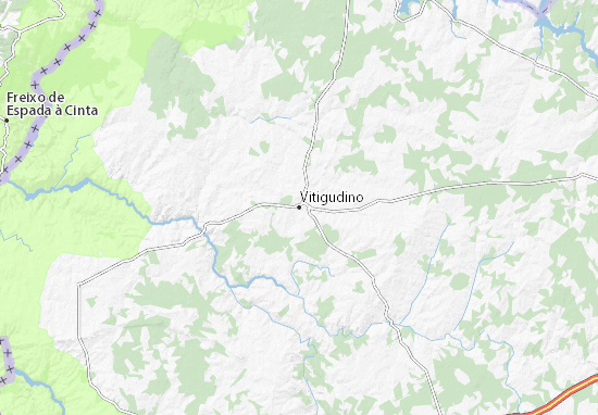 Kaart Plattegrond Vitigudino