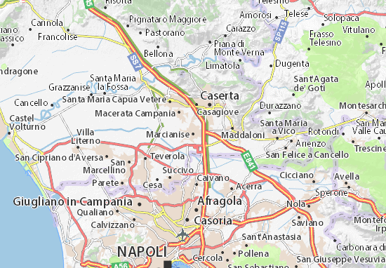 Karte Stadtplan Marcianise