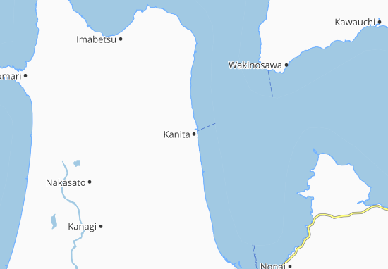 Mapa Kanita