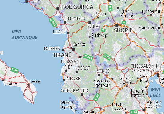 Mappe-Piantine Shqipëria