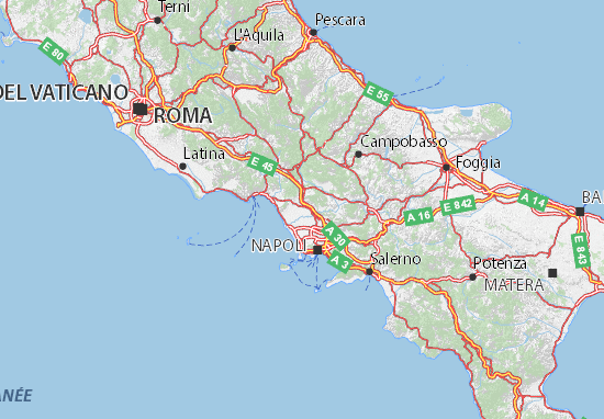 Mapa Caserta