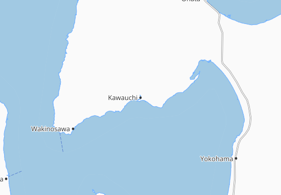 Mapa Kawauchi