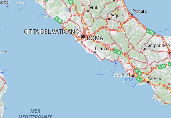 Mappa MICHELIN Italia - ViaMichelin