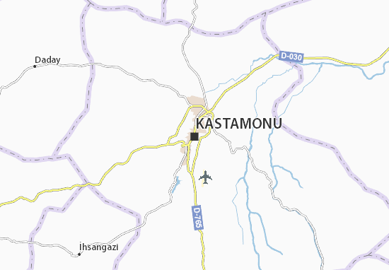 Mapa Kastamonu