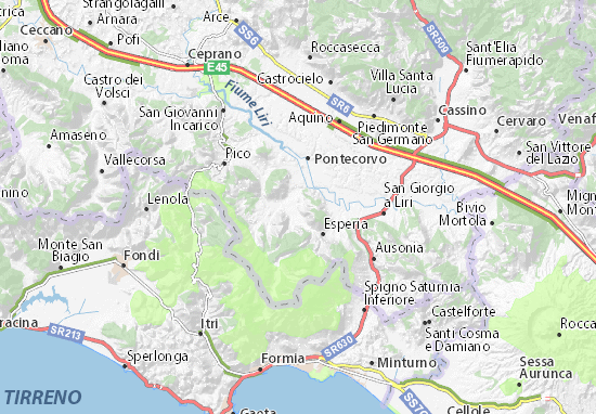 Mapa Monticelli