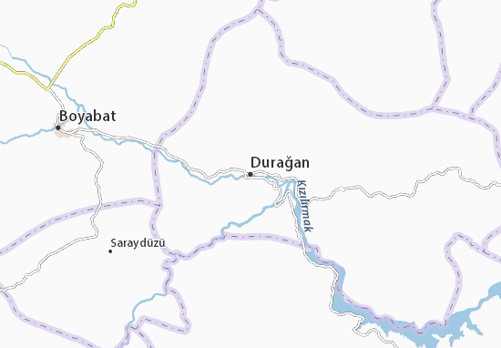 Karte Stadtplan Durağan