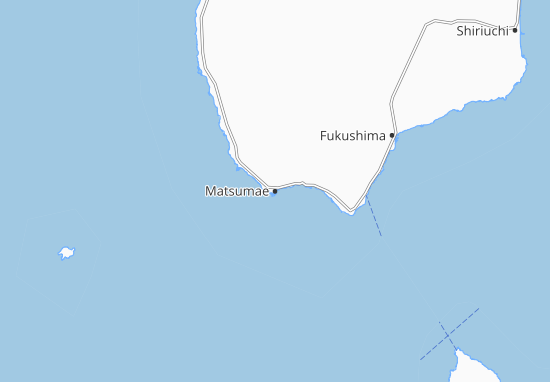 Kaart Plattegrond Matsumae