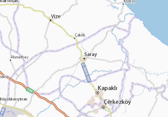 Kaart Plattegrond Saray