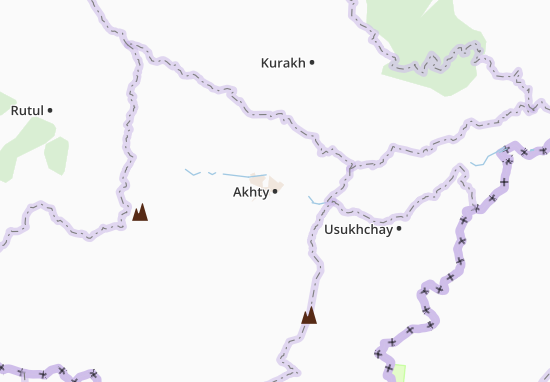 Kaart Plattegrond Akhty