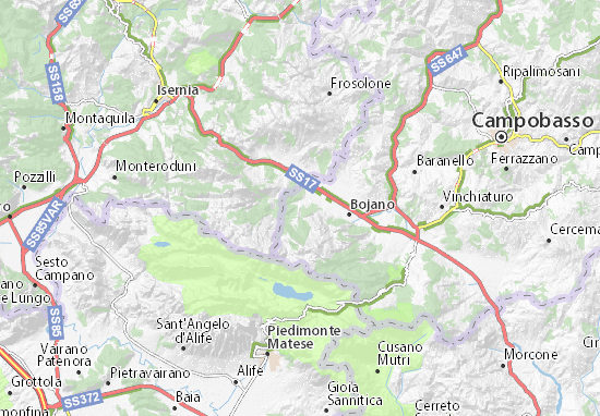 Mapa San Massimo