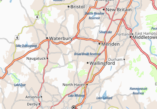 Mapa Cheshire