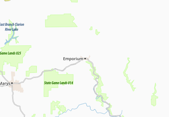 Karte Stadtplan Emporium