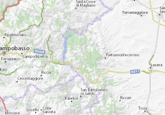 Masseria Cupello Map