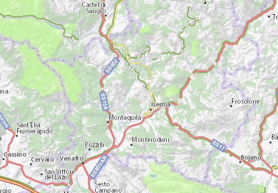Mapa Castelromano