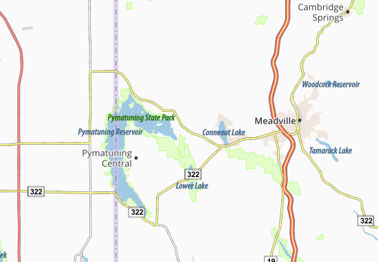 Mapa Shermansville