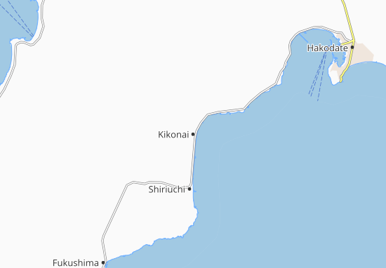 Karte Stadtplan Kikonai